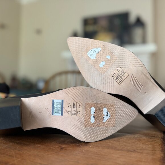 NWOT PAIGE Lia Bootie - Black Leather - Size 9 - Picture 5 of 9